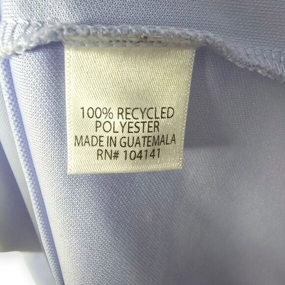 NWT WALTER HAGEN CLUBHOUSE WOMENS XXL SLEEVELESS POLO PERIWINKLE PURPLE GOLF - Picture 4 of 4